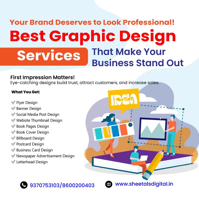 Best Graphic Design Services in Wagholi Pune by Sheetal’s Digital – Logo, Branding & Social Media Design